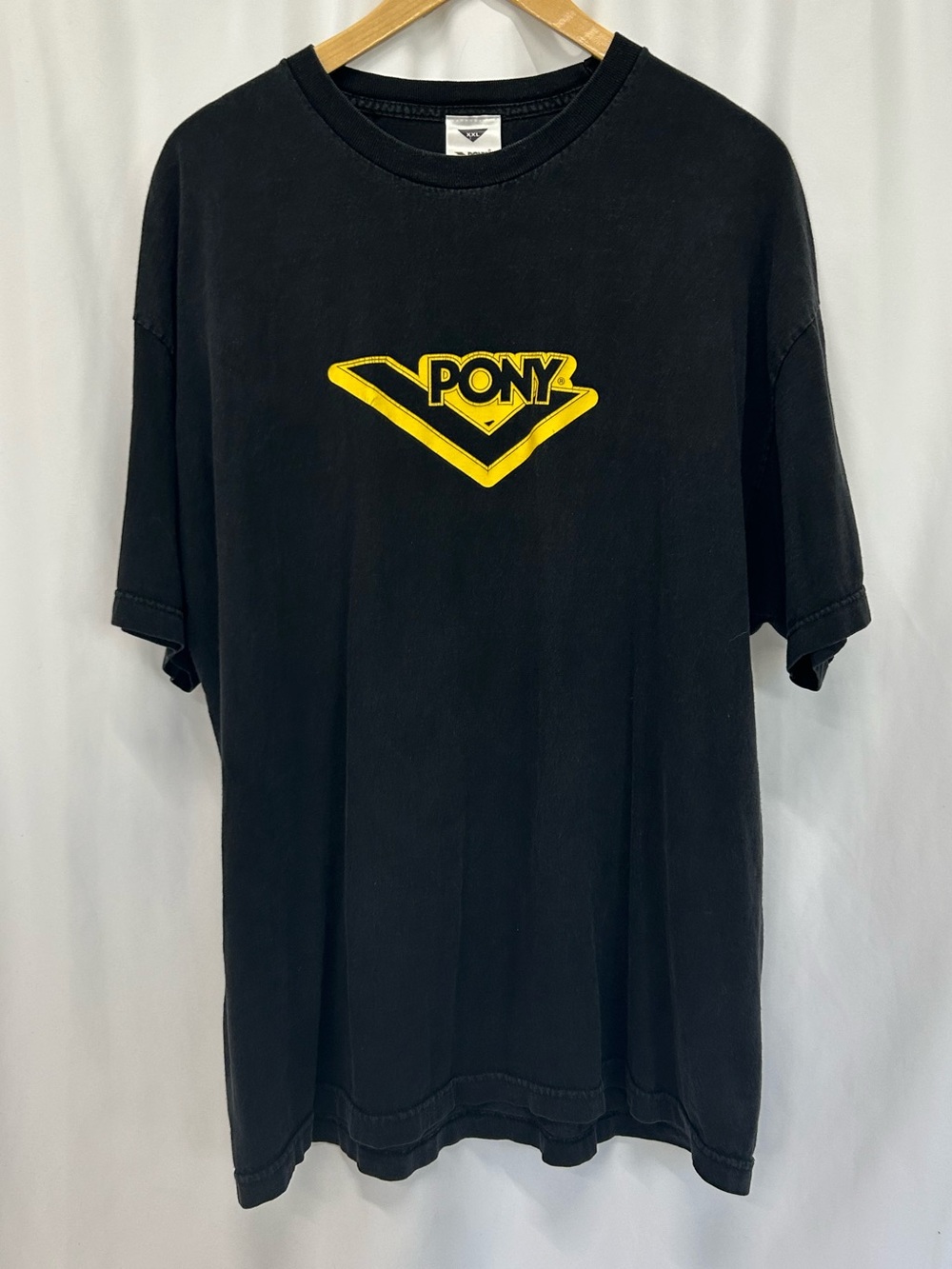PONY Classic Chevron Logo Graphic T-Shirt Black